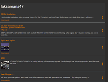 Tablet Screenshot of laksamana47.blogspot.com