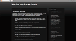 Desktop Screenshot of mentescontracorriente.blogspot.com