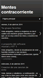 Mobile Screenshot of mentescontracorriente.blogspot.com