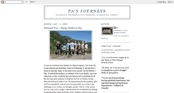 Desktop Screenshot of pasjourneys.blogspot.com