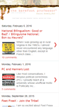 Mobile Screenshot of barefootprof.blogspot.com