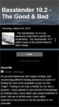 Mobile Screenshot of basstender10-2.blogspot.com