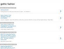 Tablet Screenshot of gothicfashion.blogspot.com