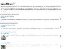 Tablet Screenshot of guns-n-butter.blogspot.com