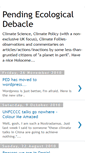 Mobile Screenshot of pendingecologicaldebacle.blogspot.com