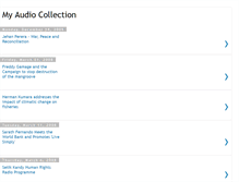 Tablet Screenshot of myaudiocollection.blogspot.com