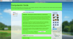 Desktop Screenshot of computacionverde.blogspot.com