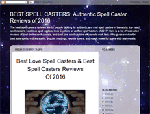 Tablet Screenshot of bestspellcasters.blogspot.com