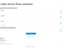 Tablet Screenshot of indianactressphotocollections.blogspot.com