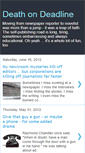 Mobile Screenshot of deathondeadline.blogspot.com
