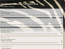 Tablet Screenshot of nomad-feedback.blogspot.com