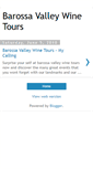 Mobile Screenshot of barossavalleywinetours.blogspot.com