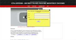 Desktop Screenshot of best-cpa-offers.blogspot.com