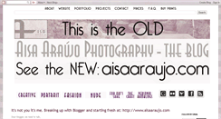 Desktop Screenshot of aisaaraujofotografia.blogspot.com