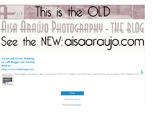 Tablet Screenshot of aisaaraujofotografia.blogspot.com