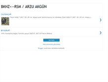 Tablet Screenshot of bknzrsm-arzuakgun.blogspot.com