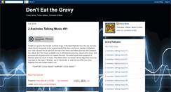 Desktop Screenshot of donteatthegravy.blogspot.com