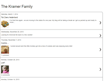 Tablet Screenshot of familykramer.blogspot.com