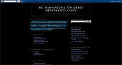 Desktop Screenshot of nahvipourmath.blogspot.com