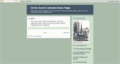Desktop Screenshot of cccmusicpages.blogspot.com