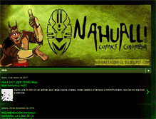Tablet Screenshot of nahuallicomics.blogspot.com
