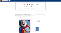 Desktop Screenshot of papermoongoods.blogspot.com