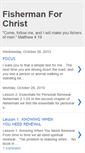 Mobile Screenshot of fishermanforchrist.blogspot.com