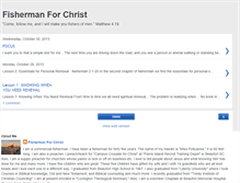 Tablet Screenshot of fishermanforchrist.blogspot.com