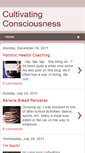 Mobile Screenshot of cultivating-consciousness.blogspot.com