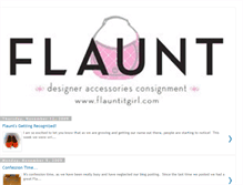 Tablet Screenshot of flauntitgirl.blogspot.com