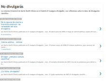 Tablet Screenshot of nodivulgaras.blogspot.com