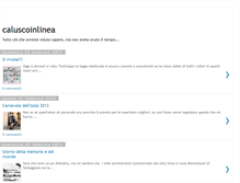Tablet Screenshot of caluscoinlinea.blogspot.com