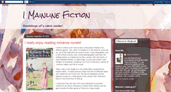 Desktop Screenshot of imainlinefiction.blogspot.com