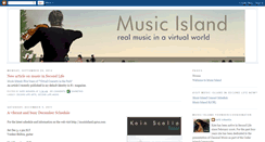 Desktop Screenshot of music-island.blogspot.com