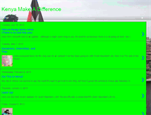 Tablet Screenshot of kenyamakeadifference127.blogspot.com