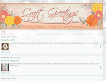 Tablet Screenshot of craftgreetings.blogspot.com