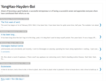 Tablet Screenshot of haydenhao.blogspot.com