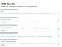 Tablet Screenshot of minorrevisions.blogspot.com
