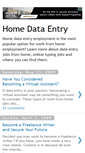 Mobile Screenshot of my-home-data-entry.blogspot.com