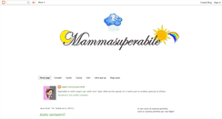 Desktop Screenshot of mammasuperabile.blogspot.com