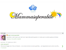 Tablet Screenshot of mammasuperabile.blogspot.com