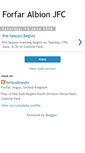 Mobile Screenshot of forfaralbionjfc.blogspot.com