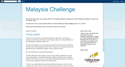 Desktop Screenshot of malaysia-challenge.blogspot.com