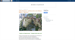 Desktop Screenshot of bierfasten.blogspot.com