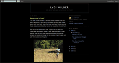 Desktop Screenshot of lydiwilder.blogspot.com