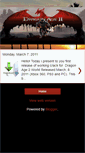Mobile Screenshot of dragonage2freecracks.blogspot.com