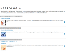 Tablet Screenshot of nefrologia-urologia.blogspot.com