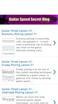 Mobile Screenshot of guitarspeedsecret.blogspot.com