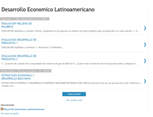 Tablet Screenshot of desarrolloeconomicolatinoamericano.blogspot.com