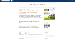 Desktop Screenshot of programount.blogspot.com